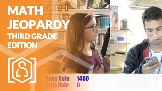 SAE Team Math Jeopardy 3rd Grade Edition (common core math help)