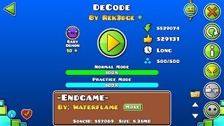 DeCode wave master beats DeCode | [240hz] Geometry Dash - DeCode 100%