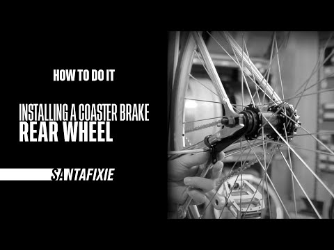 foot operated coaster brake