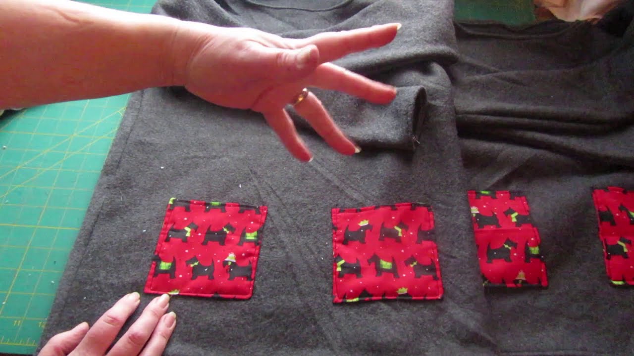 Patch Plackets Making and Attaching Patch Pockets - YouTube