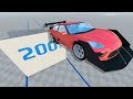 The Biggest Ramp EVER IN BEAMNG! - BeamNG Drive Simple_Map Mod