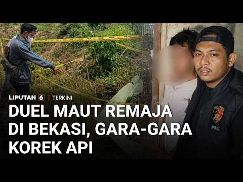 Terduga Pembunuh Pelajar SMP di Bekasi Ditangkap, Motif Gara-Gara Korek Api | Liputan 6