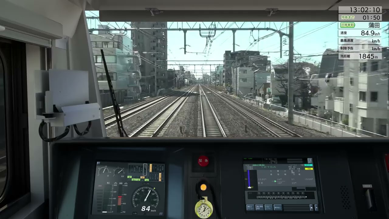 [モーター音がよりリアルに] JR EAST TrainSimulator 京浜東北線 (浜松町 ー 東神奈川)