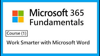 2-Course introduction  (Work Smarter with Microsoft Word)
