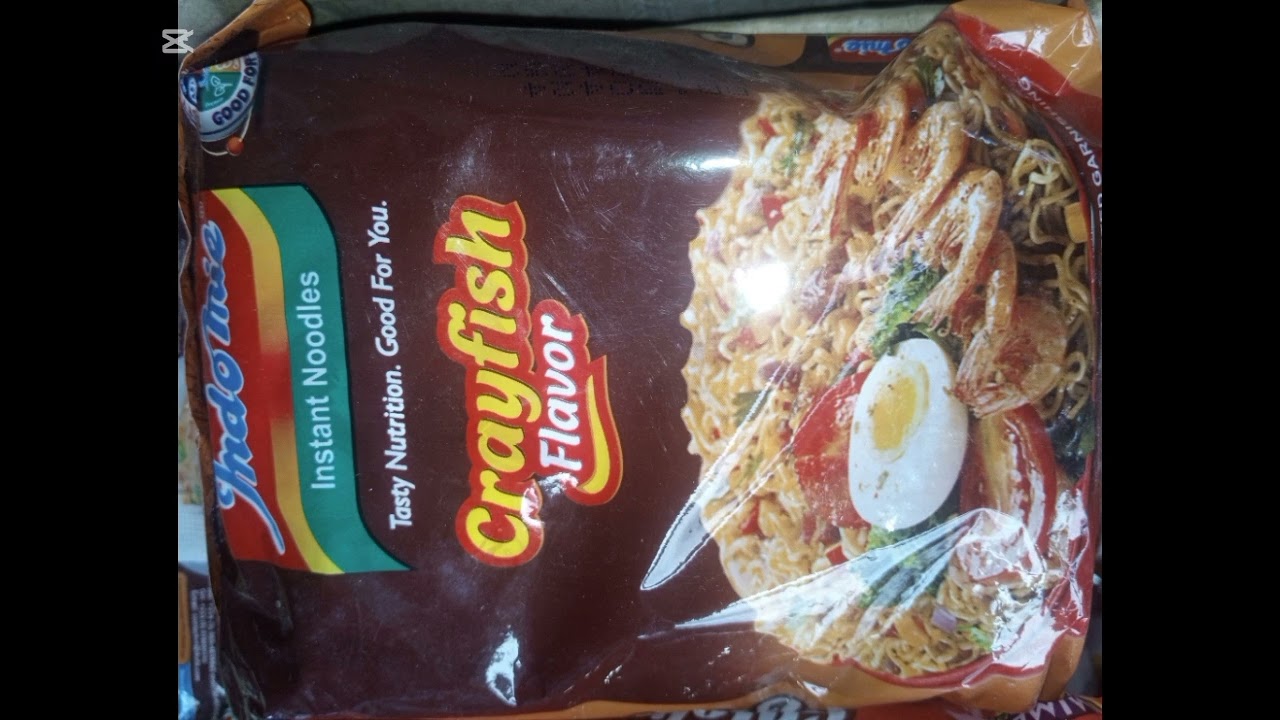INDOMIE INSTANT NOODLES  CRAFISH  FLAVOR