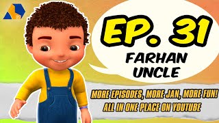 Jan Cartoon in Urdu || Farhan Uncle || Official Cartoon Remastered || S01 E31