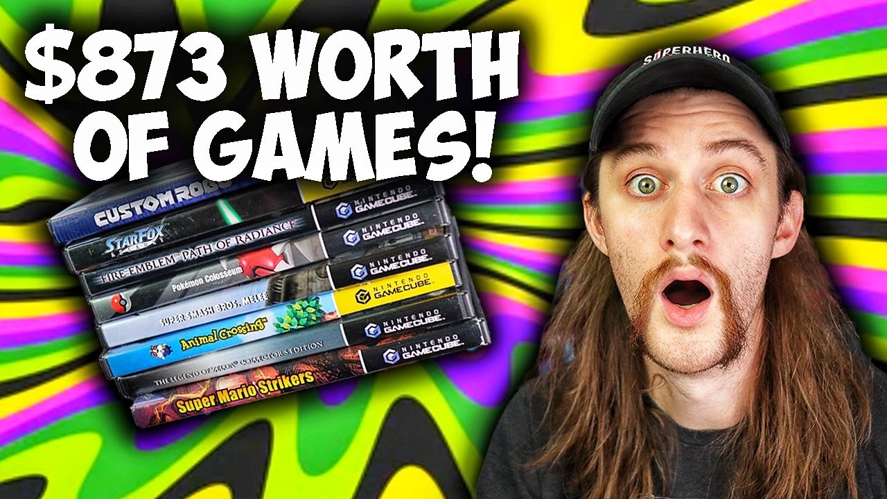 $873 Worth of Nintendo GameCube Games - YouTube