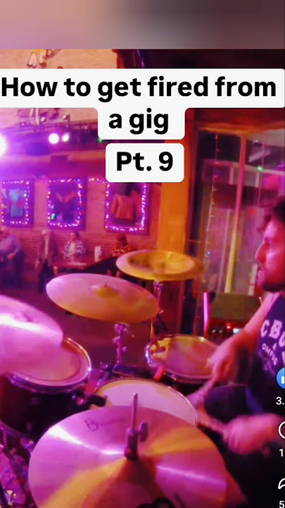 Inilah yang terjadi ketika Anda menyewa seorang drummer yang juga seorang komedian. #musik #komedipendek #lucu