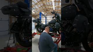 Too cold to ride, so cam and oil pump swap this Sunday afternoon