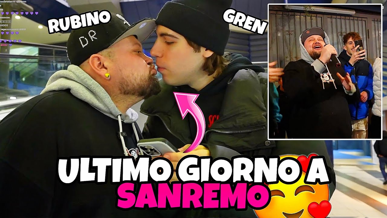 È SBOCCIATO L'AMORE TRA GRENBAUD E RUBINO A SANREMO?!!🥰🎪 *ultimo giorno*