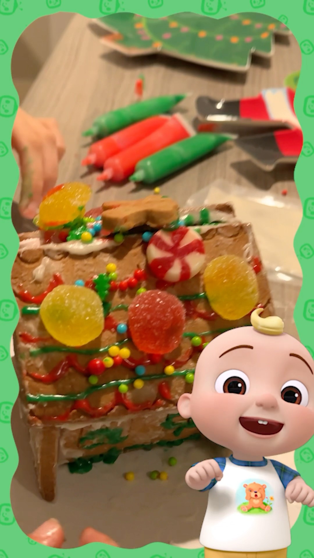 We Wish You a CoCoChristmas?! Gingerbread, Candy Canes AND MORE! #shorts