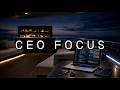 CEO Focus on a luxury yacht deck at night | 3 hour deep work ambience for coding