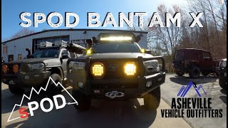 SPOD Bantam X at Asheville Vehicle Outfitters