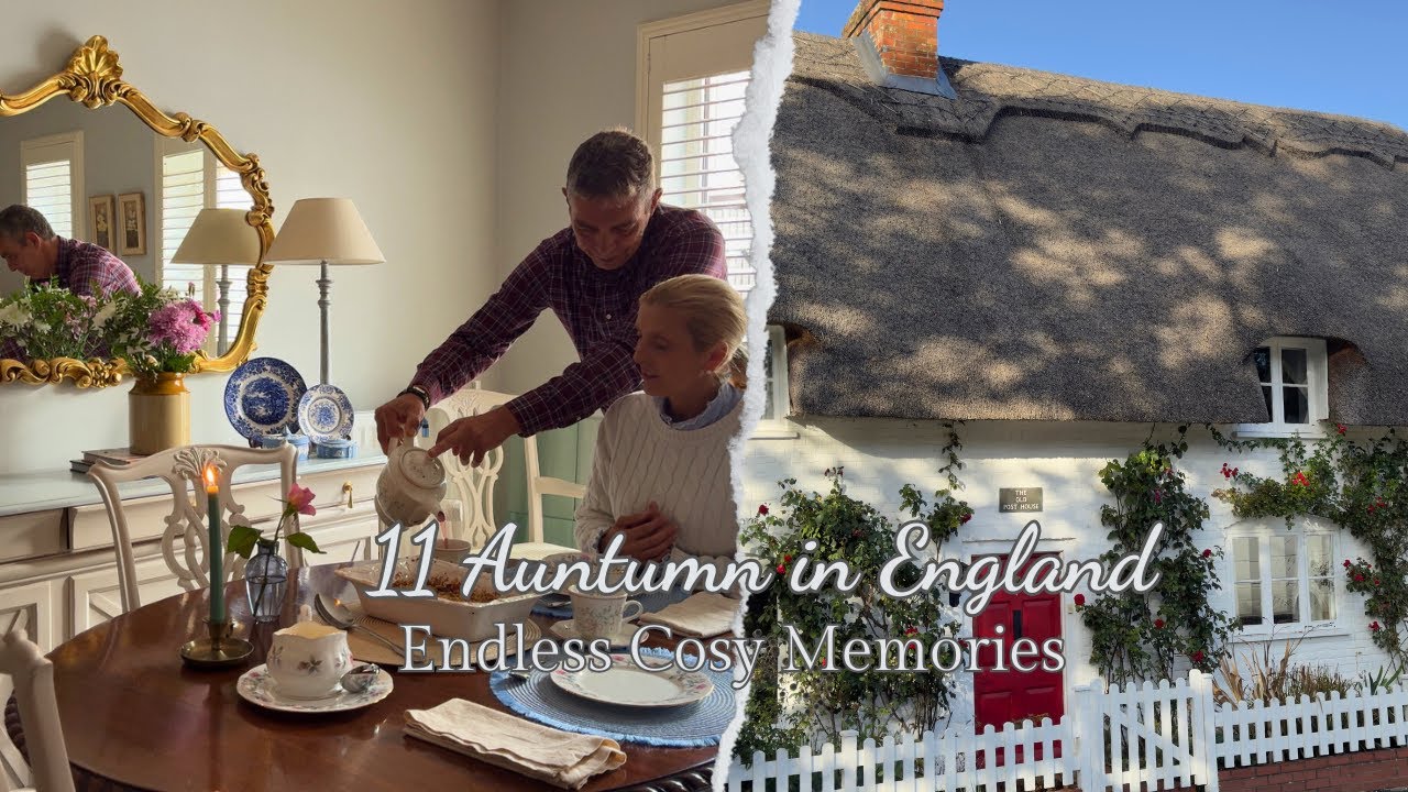 Готовы к осени в Англии | Очарование деревни, уютные моменты и сезонная выпечка
