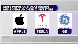 Apple, Tesla, and GE are the most popular stocks among millennials and Gen Z Update