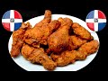 Como Hacer pollo frito crujiente facil y rapido estilo dominicano