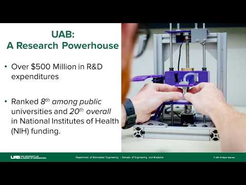 Biomedical Engineering Graduate Program -- MSBME and PhD