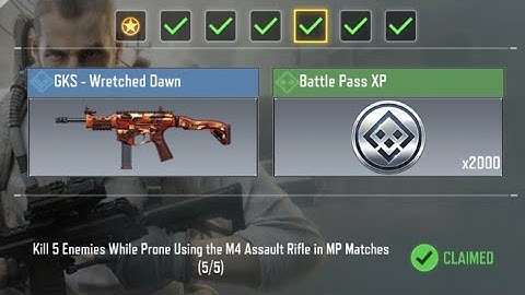 How To Kill 5 Enemies While Prone Using The M4 Assault Rifle In MP Matches?