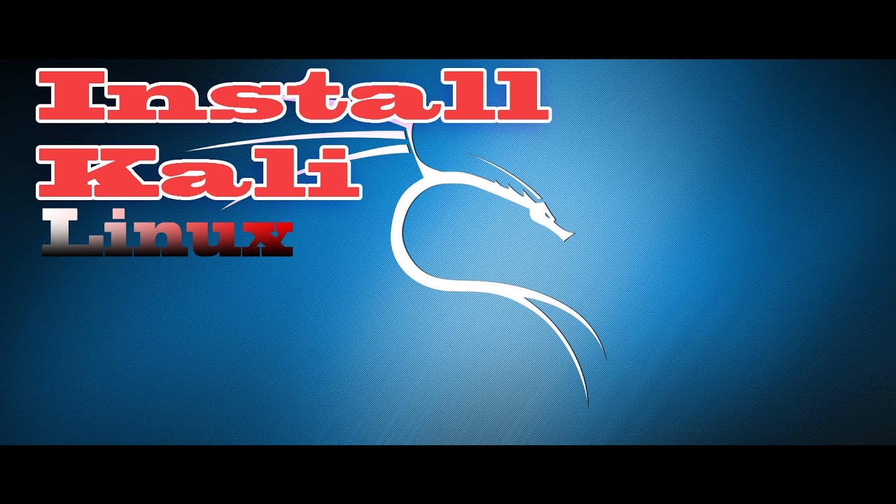 How to inatall kali linux 2016 using usb - YouTube