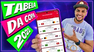2022 World Cup Table App for Mobile - World Cup Calendar
