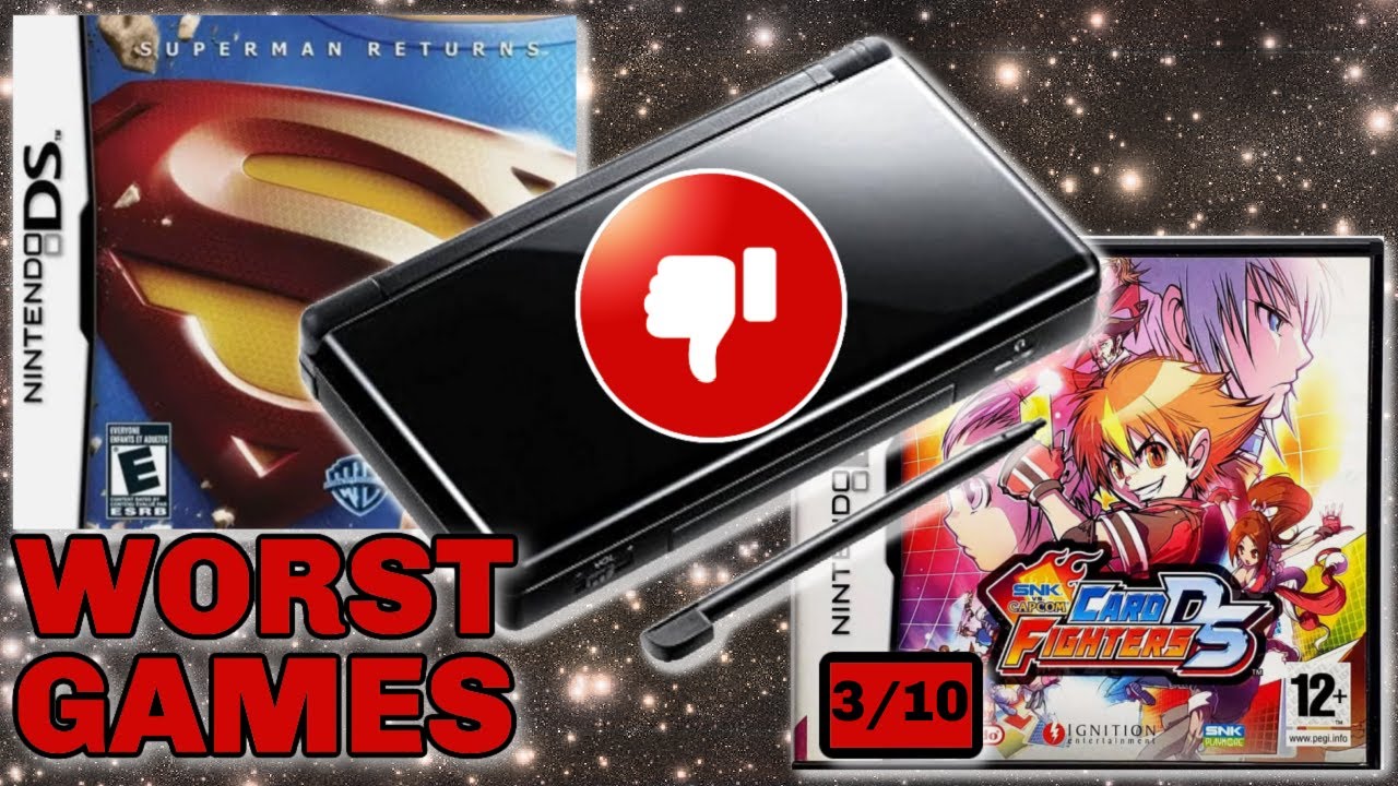 Top 10 Worst Rated DS Games YouTube top-10-worst-rated-ds-games-youtube