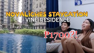 STAYCATION VLOG | SM NOVALICHES | MARKBULANTV