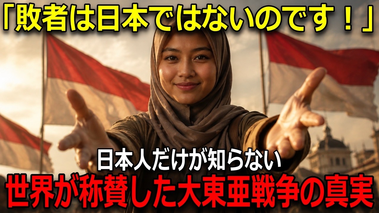 【海外の反応】敗戦してボロボロの日本に海外から「日本は謝罪する必要はない」大東亜戦争は侵略ではなかった衝撃の証言! 総集編