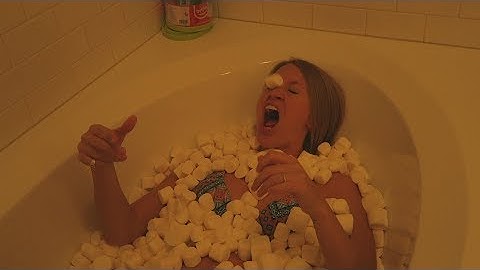 MARSHMALLOW BATH CHALLENGE BEHIND THE SCENES
