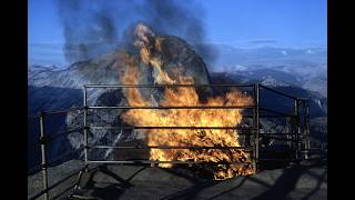 Why Yosemite used to push bonfires off this cliff every night