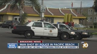 Officer-involved shooting reported in Pacific Beach