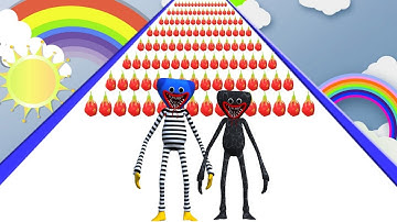 Poppy Run 3D All Levels - Max Level Gameplay iOS & Android Walkthrough Part 35