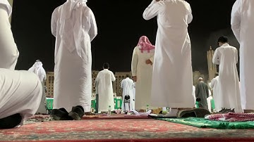 تلاوة بياتية تحبيرية من الشيخ أحمد الحذيفي لخواتيم سورة ص | تسجيل من ساحات الحرم | ليلة 25-9-1442هـ