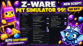 🍀 [LUCKY BLOCK] Pet Simulator 99 Script 2026 - Auto Rank, Auto Upgrades, Auto Tap