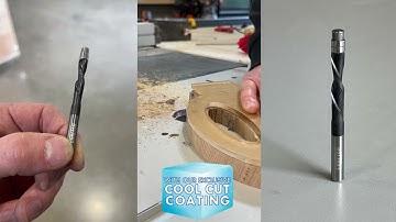 Best Flush Trim Router Bit For Router Templates - High Performance Sprial Down Cut 1/4" Bit