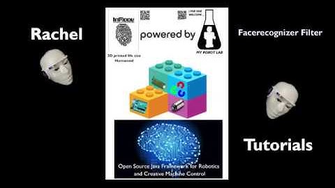 InMoov Rachel - tutorial #1 - Face recognizer
