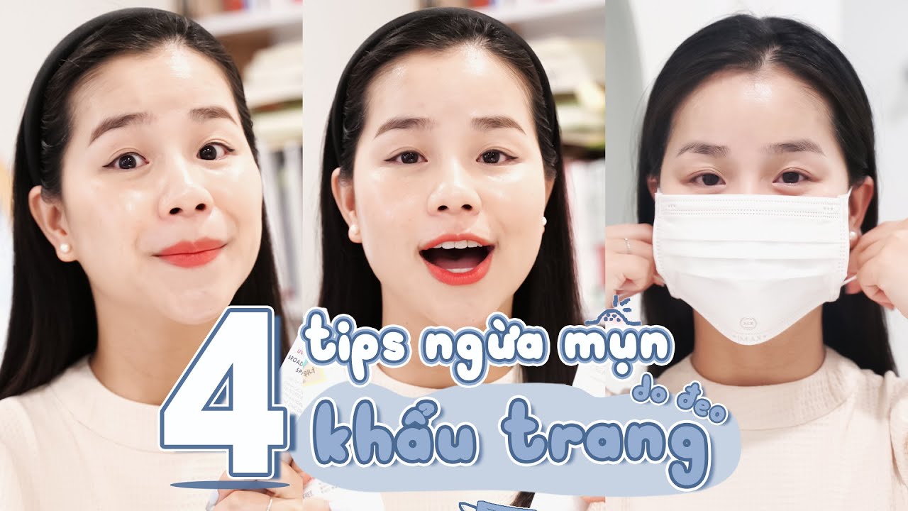 4 Tips Ngừa Mụn Do Khẩu Trang ♡ Quin - youtube