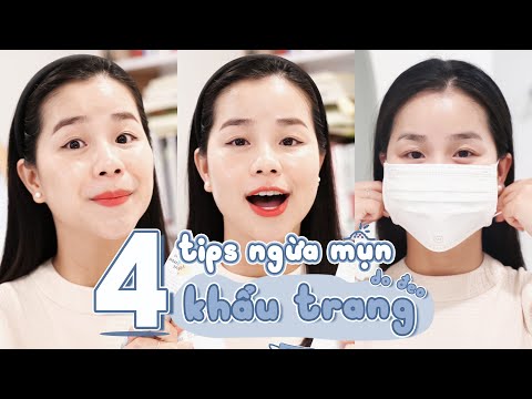 Video 4 Tips Ngừa Mụn Do Khẩu Trang ♡ Quin - youtube
