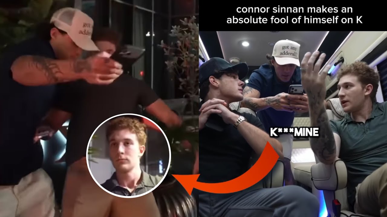 Connor Sinann Makes A Fool Of Himself On K