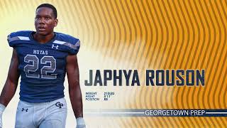 Is Georgetown Prep’s RB Japhya Rouson The Best In Maryland