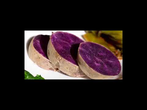 Okinawan Purple Sweet Potato or Hawaiian Sweet Potato and Benefits
