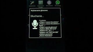 Sony Xperia Z1 Wybieranie Głosowe voice dialing Android 4.3 | ForumWiedzy screenshot 1