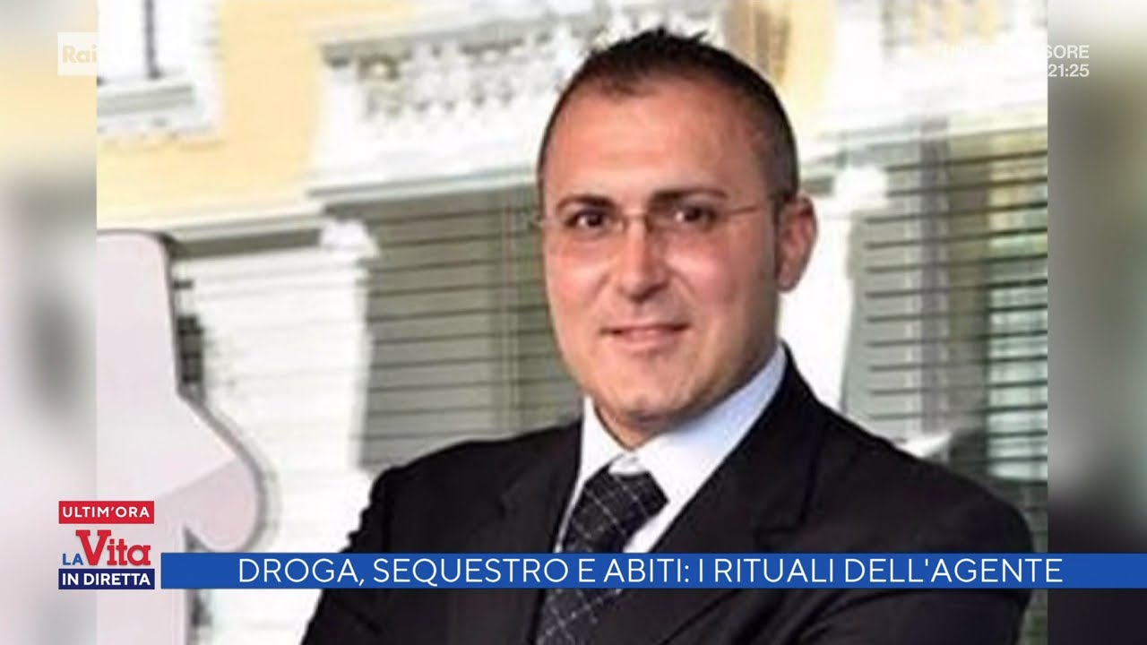Droga, sequestro e abiti: i rituali dell'agente - La vita in diretta 11/11/2021