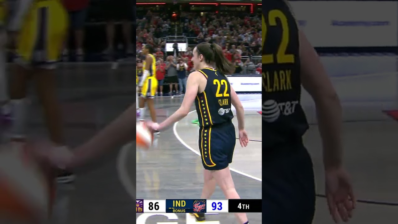 ⁣Caitlin Clark Grabs Rebound in Final Seconds to Secure Second Career Triple-Double | Indiana Fever