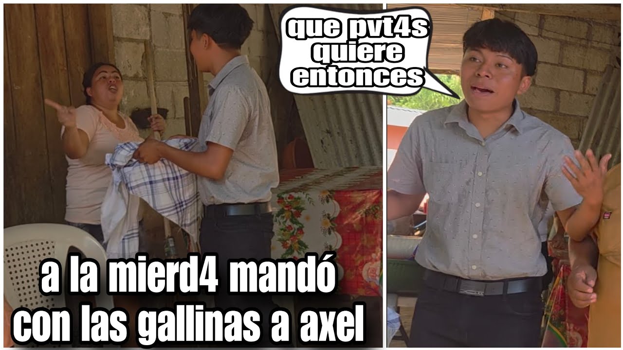 Doña Laura a la Mierd4 tiró a la Basvra Todo lo que Axel le Llevó para la Pedida😱