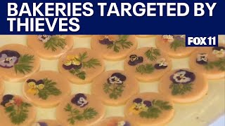 'Sophisticated' thieves target local bakeries