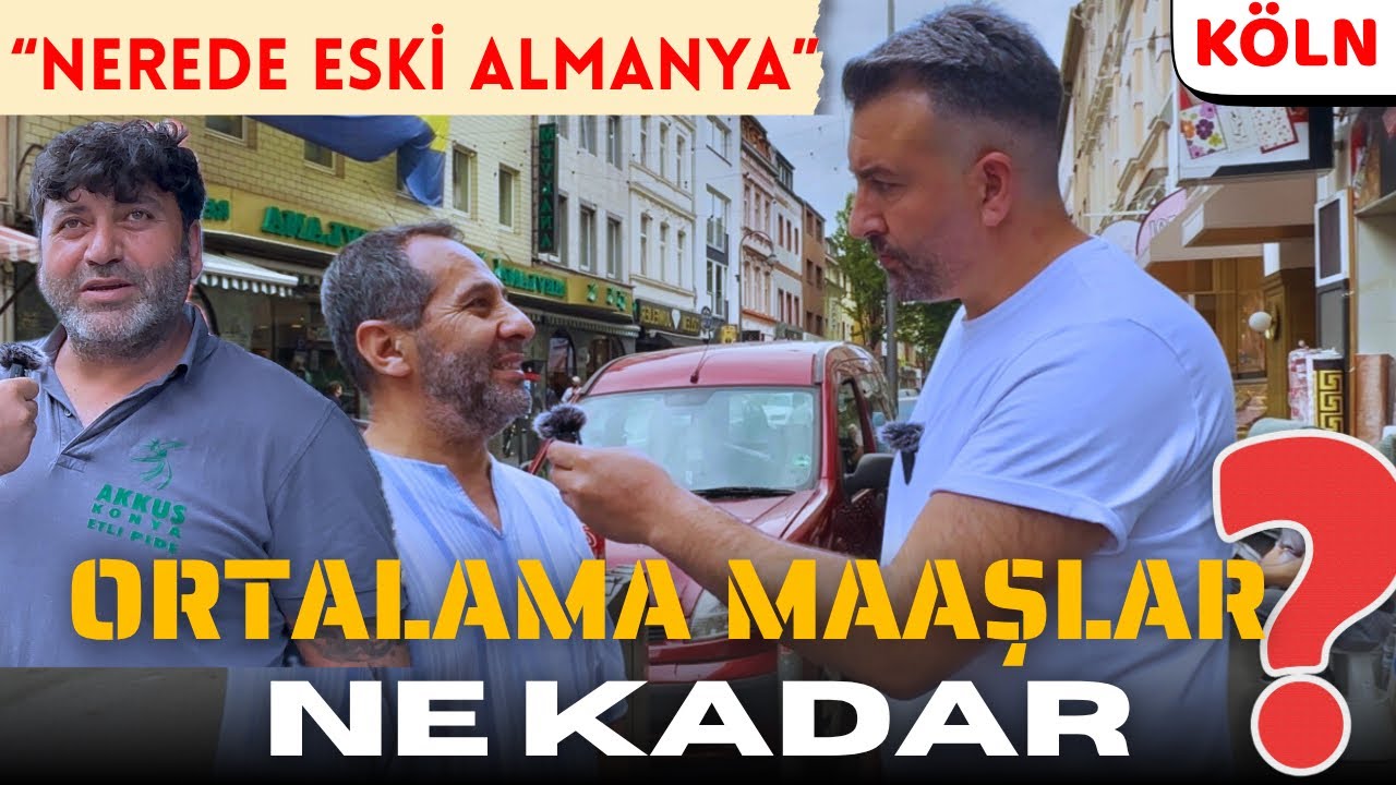 Almanya’da Geçim Kolay Mı? | Gurbetçi Tatil Yapabiliyor mu? | Almanya’da Yaşam | 