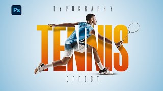 Typography Effect in Photoshop | Photoshop Text Effect - v1