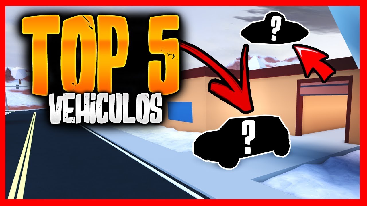 top 5 mejores vehiculos de jailbreak roblox youtube