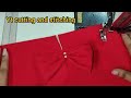 Bow और side cut के साथ बनाए खुबसूरत pant plazo का डिजाइन | Bottom Design | stylish trousers design