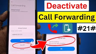 How to Deactivate Call Forwarding on Android 2024 | Call Forwarding Disable
